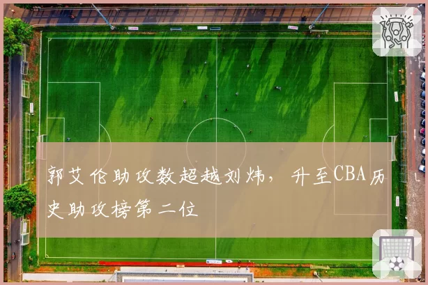 郭艾伦助攻数超越刘炜，升至CBA历史助攻榜第二位
